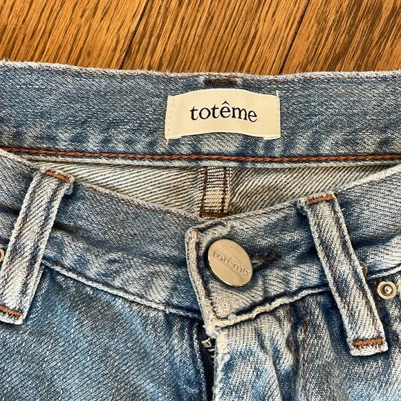 Toteme Original Denim Light Blue Wash